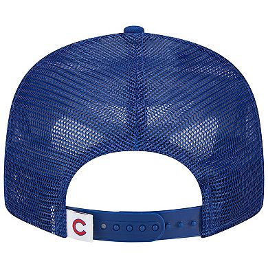 Men's New Era Royal Chicago Cubs Team Color Trucker 9FIFTY Snapback Hat