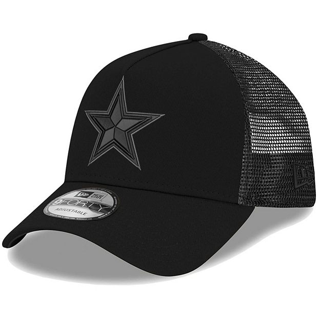 Dallas Cowboys All DAY 9Forty Trucker Mens Hat (Black)