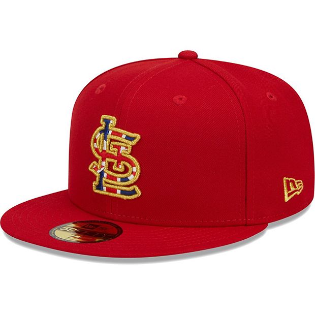 Men's New Era Red St. Louis Cardinals 2023 MLB World Tour: London Series  Flag Fill 59FIFTY