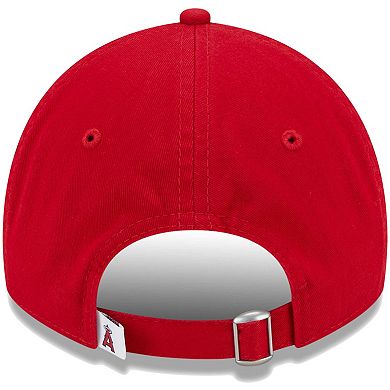 Toddler New Era Red Los Angeles Angels Team 9TWENTY Adjustable Hat