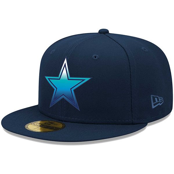 Dallas Cowboys D Flex Hat - White
