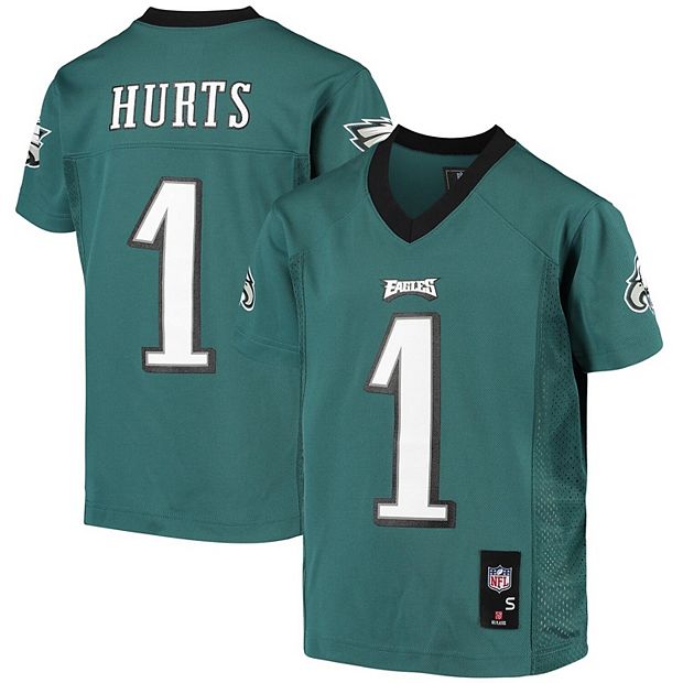 Youth Jalen Hurts Green Philadelphia Eagles Replica Player Jersey : Sports  & Outdoors 