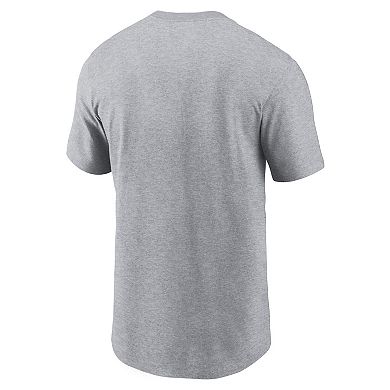 Men's Nike Gray San Francisco 49ers Logo Essential T-Shirt