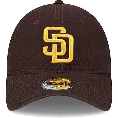Toddler New Era Brown San Diego Padres Team 9TWENTY Adjustable Hat