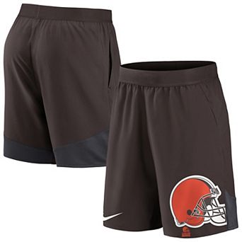 Men's Nike Brown Cleveland Browns Stretch Performance Shorts