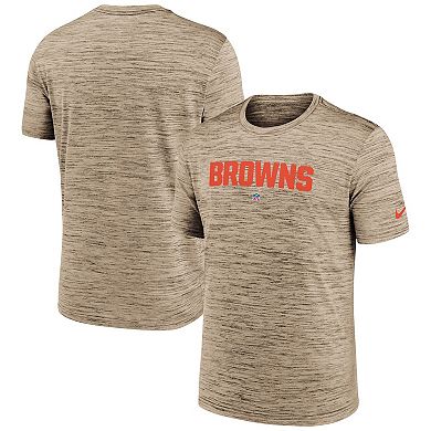 Men's Nike Brown Cleveland Browns Velocity Performance T-Shirt