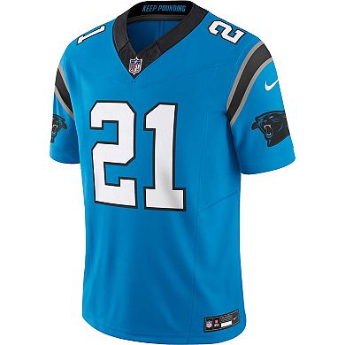 Men's Nike Jeremy Chinn Blue Carolina Panthers Vapor F.U.S.E. Limited Jersey