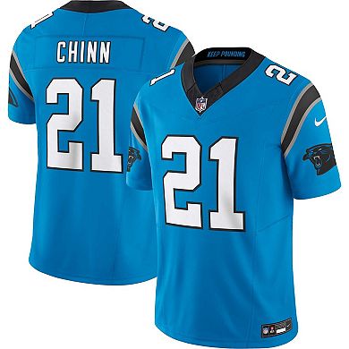 Men's Nike Jeremy Chinn Blue Carolina Panthers Vapor F.U.S.E. Limited Jersey