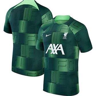 Men's Nike Green Liverpool 2023/24 Academy Pro Pre-Match Top