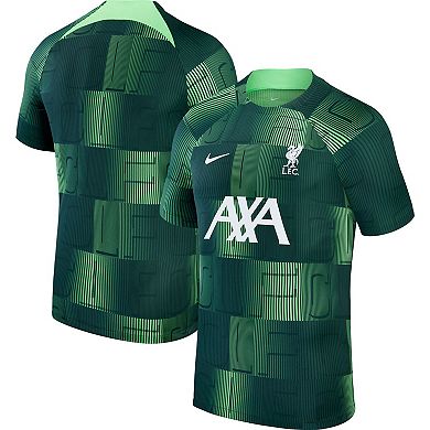 Men's Nike Green Liverpool 2023/24 Academy Pro Pre-Match Top