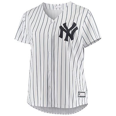 Women's Aaron Judge White New York Yankees Plus Size Replica Player Jersey