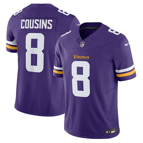 Men's Nike Kirk Cousins Purple Minnesota Vikings Vapor F.U.S.E. Limited Jersey Size: Extra Large