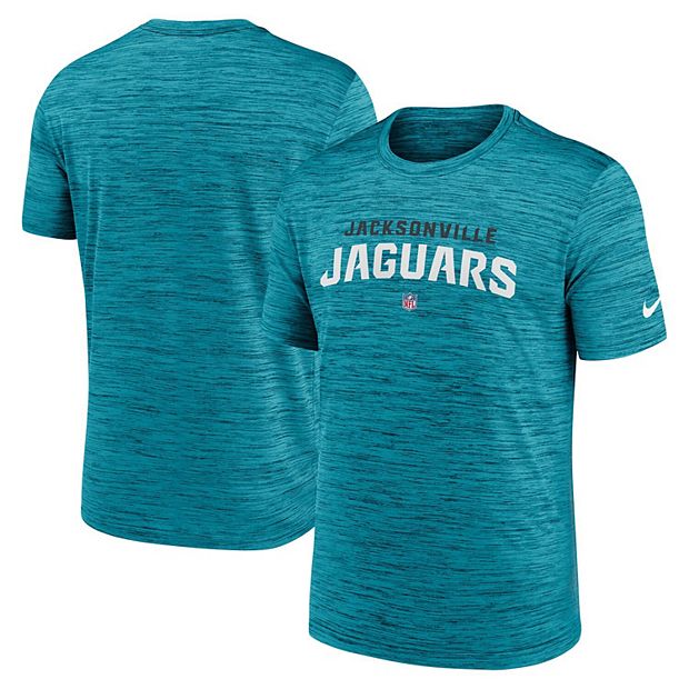 Jacksonville Jaguars Neutral Colour Wordmark Long Sleeve T-Shirt - Mens