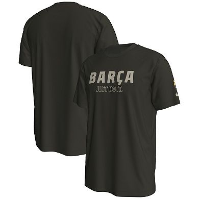 Men's Nike Olive Barcelona Just Do It T-Shirt