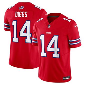 Men's Nike Stefon Diggs Red Buffalo Bills Vapor F.U.S.E. Limited Jersey