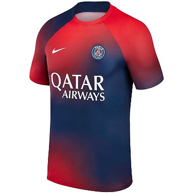 Men's Nike Navy Paris Saint-Germain 2023/24 Academy Pro Pre-Match Top