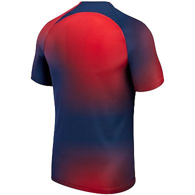 Men's Nike Navy Paris Saint-Germain 2023/24 Academy Pro Pre-Match Top