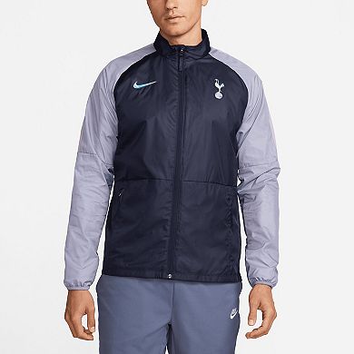 Men's Nike Navy Tottenham Hotspur Academy AWF Raglan Full-Zip Jacket