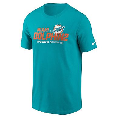 Men's Nike Aqua Miami Dolphins Local Essential T-Shirt
