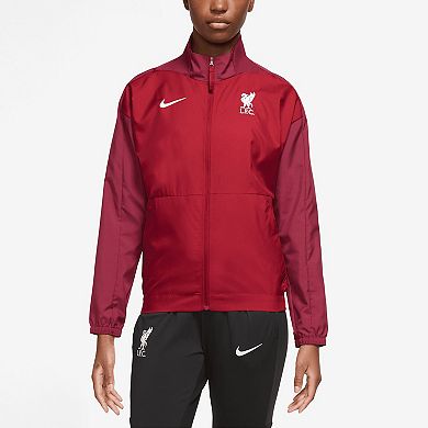 Women's Nike Red Liverpool 2023/24 Anthem Raglan Performance Full-Zip Jacket