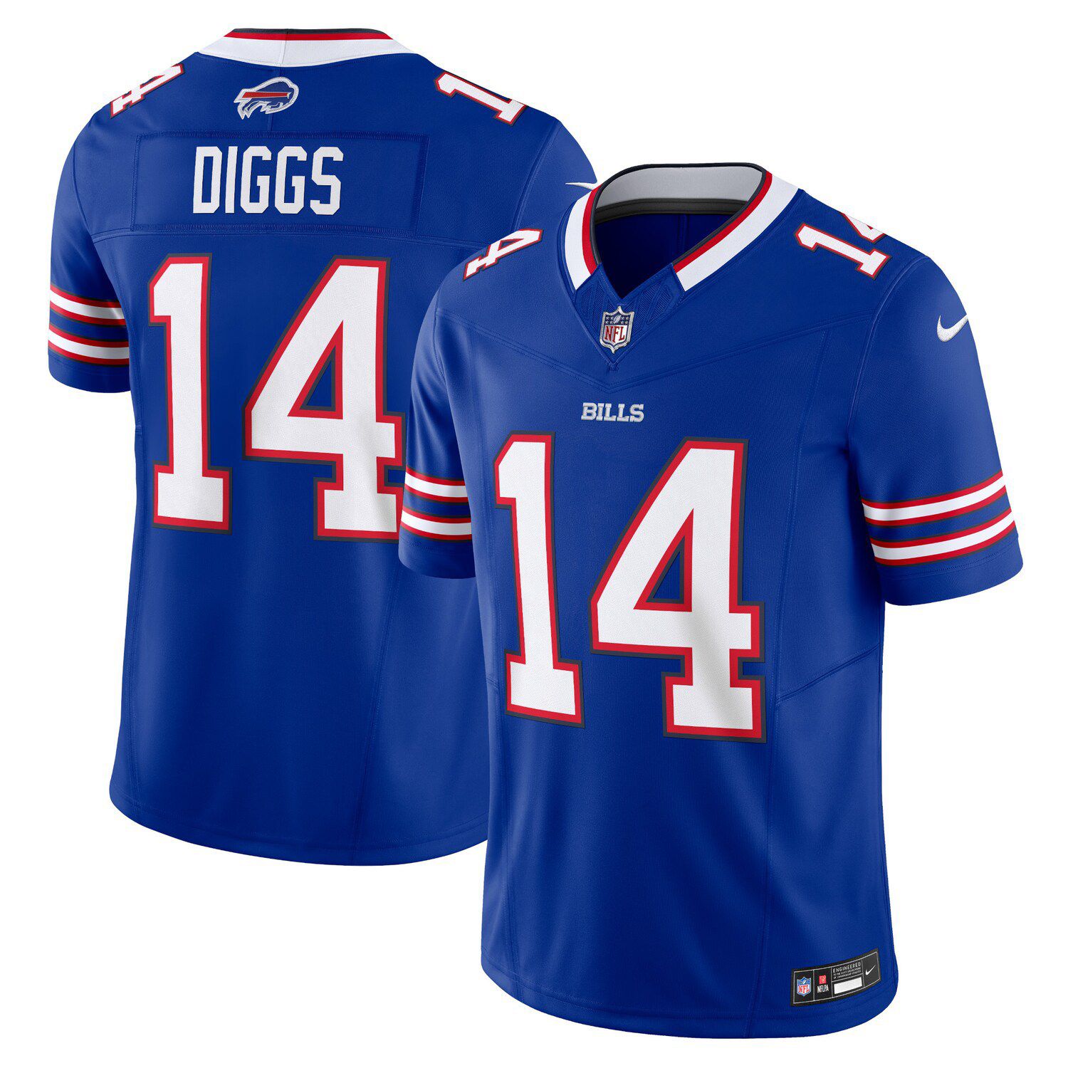 Stefon Diggs Buffalo Bills Nike Youth Inverted Team Game Jersey - Navy