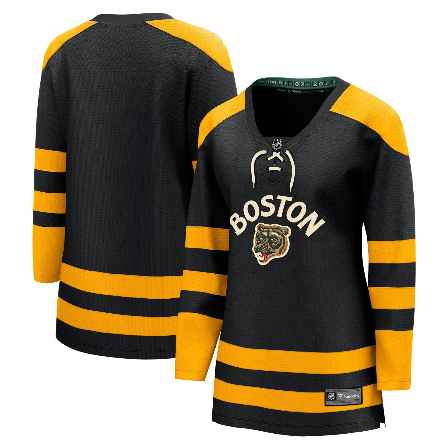 Men's Fanatics Branded Jeremy Swayman Black Boston Bruins 2017/18 Home Breakaway Replica Jersey