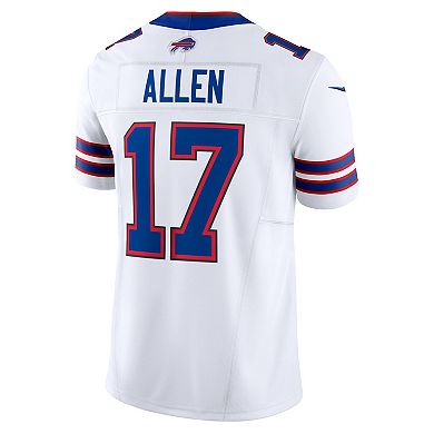 Men's Nike Josh Allen White Buffalo Bills Vapor F.U.S.E. Limited Jersey