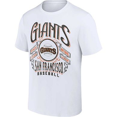 Men's Darius Rucker Collection by Fanatics White San Francisco Giants Distressed Rock T-Shirt