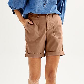 Petite Sonoma Goods For Life® Utility Bermuda Shorts