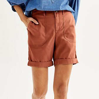 Petite Sonoma Goods For Life® Utility Bermuda Shorts