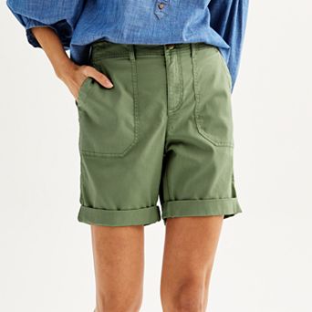 Petite Sonoma Goods For Life® Utility Bermuda Shorts