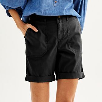 Petite Sonoma Goods For Life® Utility Bermuda Shorts