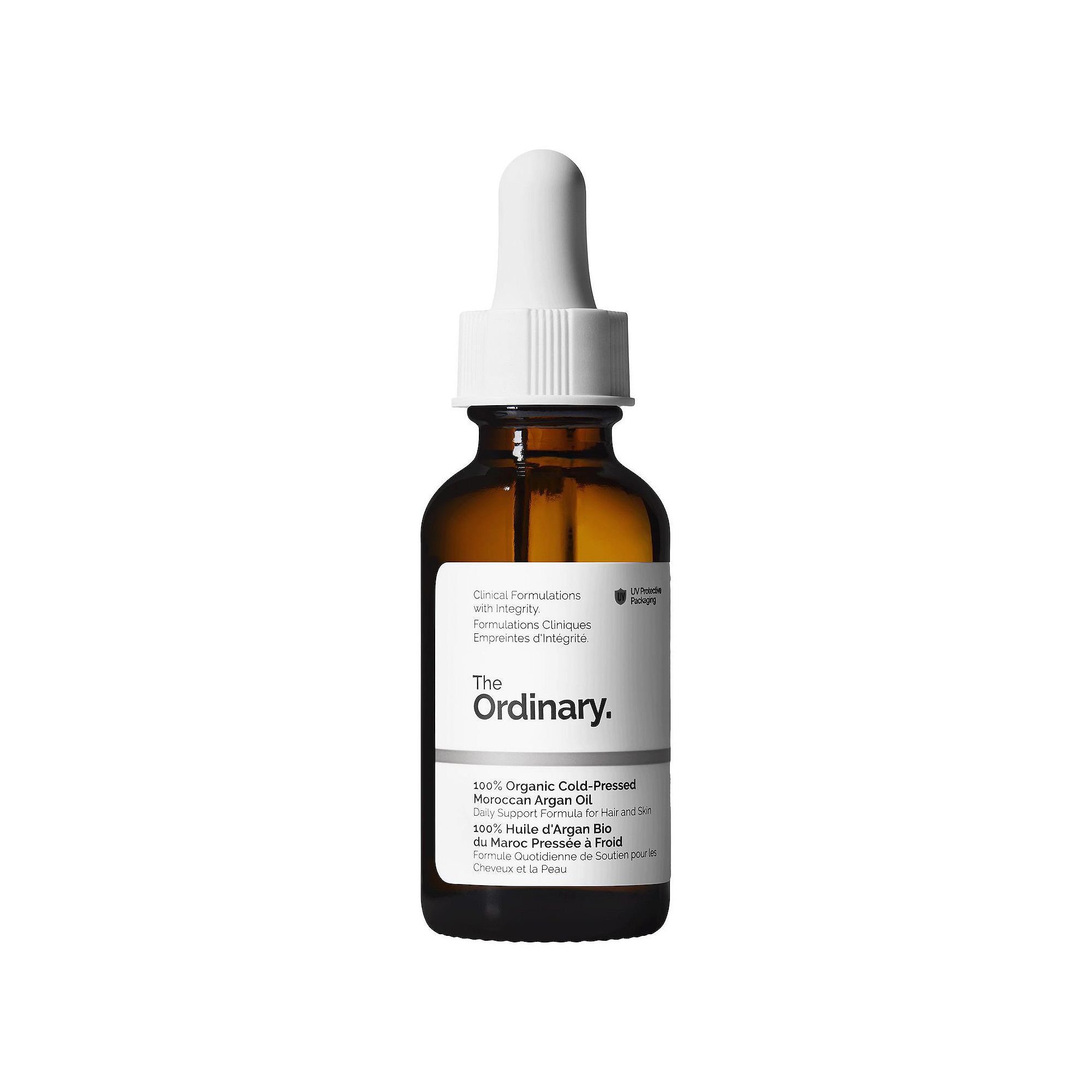 The Ordinary 100% Organic Cold-Pressed Moroccan Argan Oil, Size: 1 FL Oz, N