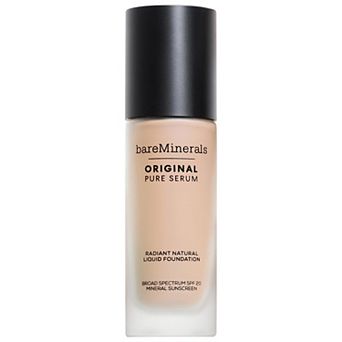 bareMinerals Original Pure Serum Radiant Natural Liquid Foundation Mineral SPF 20