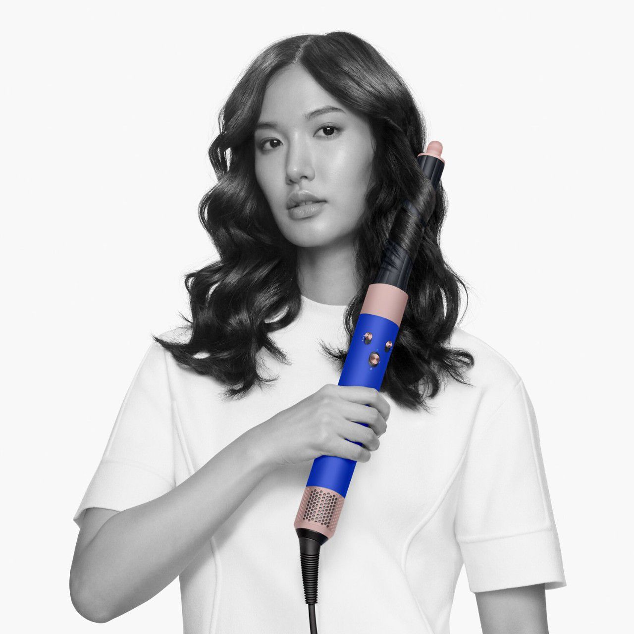 Dyson Special Edition Airwrap Multi Styler Complete Long in Blue Blush