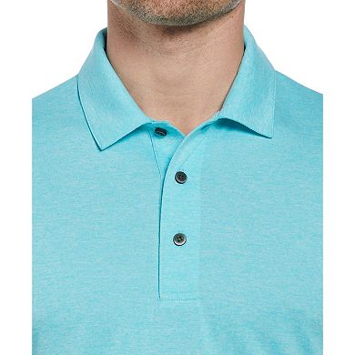 Men's Grand Slam Slim Fit Heather Golf Polo