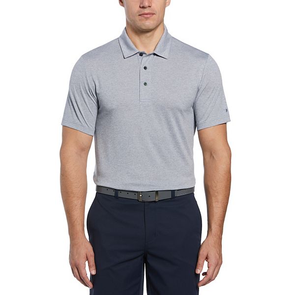 Men's Grand Slam Slim Fit Heather Golf Polo