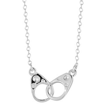 Sunkissed Sterling Mini Handcuff Necklace