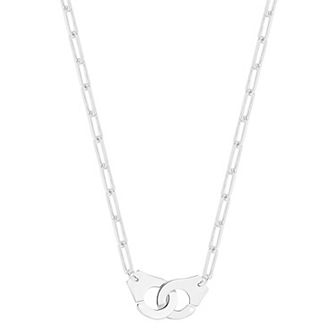 Sunkissed Sterling 14k Gold over Silver Handcuff Choker Necklace