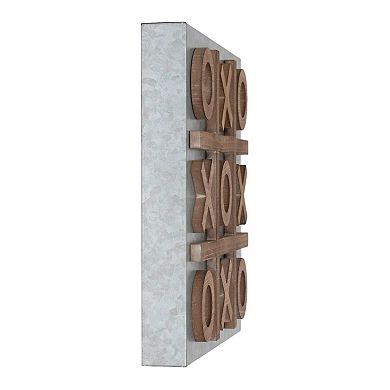 Tic-Tac-Toe Magnetic Wall Art