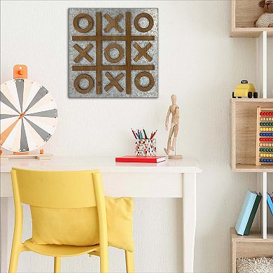 Tic-Tac-Toe Magnetic Wall Art