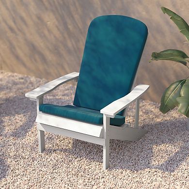 Flash Furniture Charlestown All-Weather Adirondack Patio Chair 2-piece Set