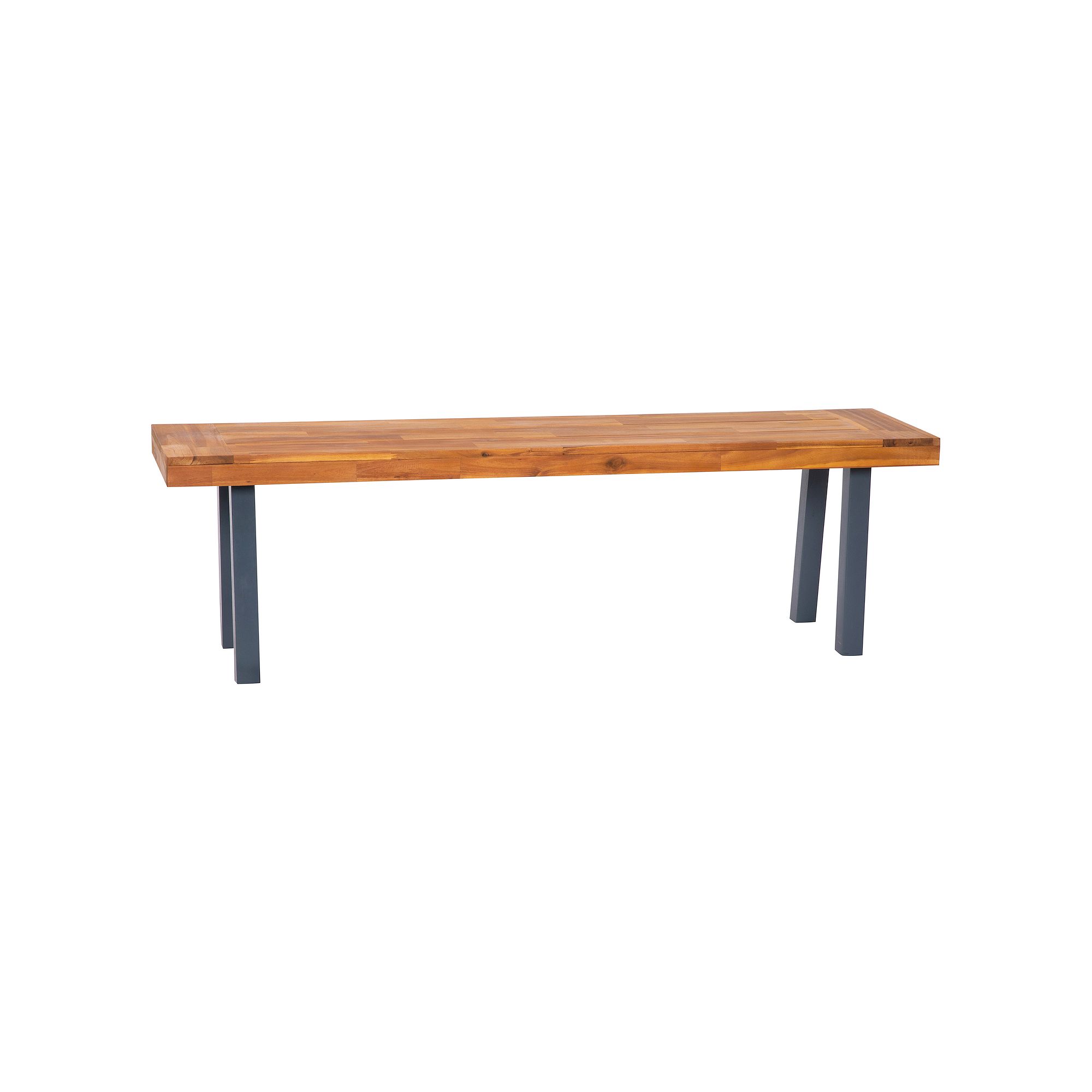 Flash Furniture Martindale Patio Dining Bench, Natural