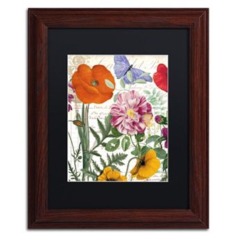 Trademark Fine Art Printemps Framed Wall Art