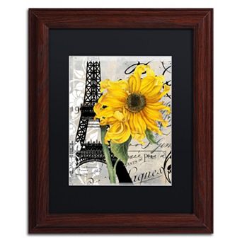 Trademark Fine Art Paris Blanc Framed Wall Art
