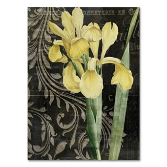 Trademark Fine Art Ode To Yellow Canvas Wall Art - Size 24x18