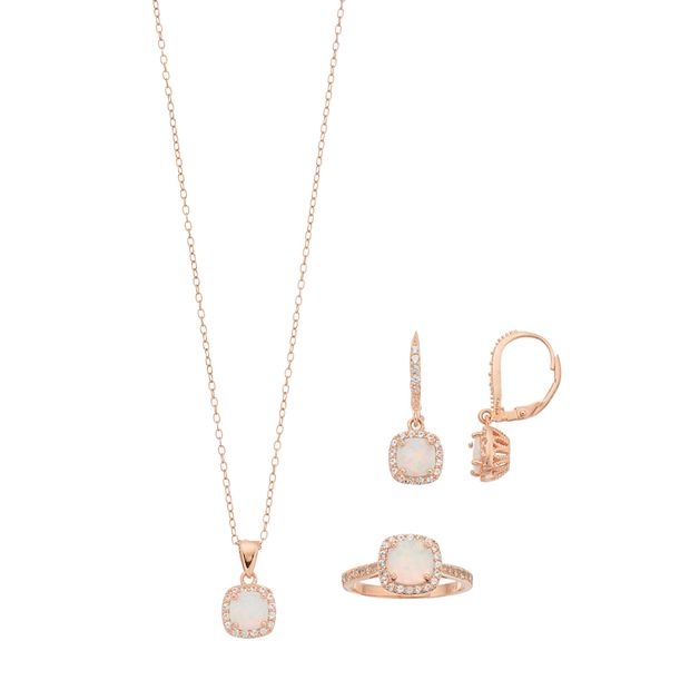 Kohls opal online necklace