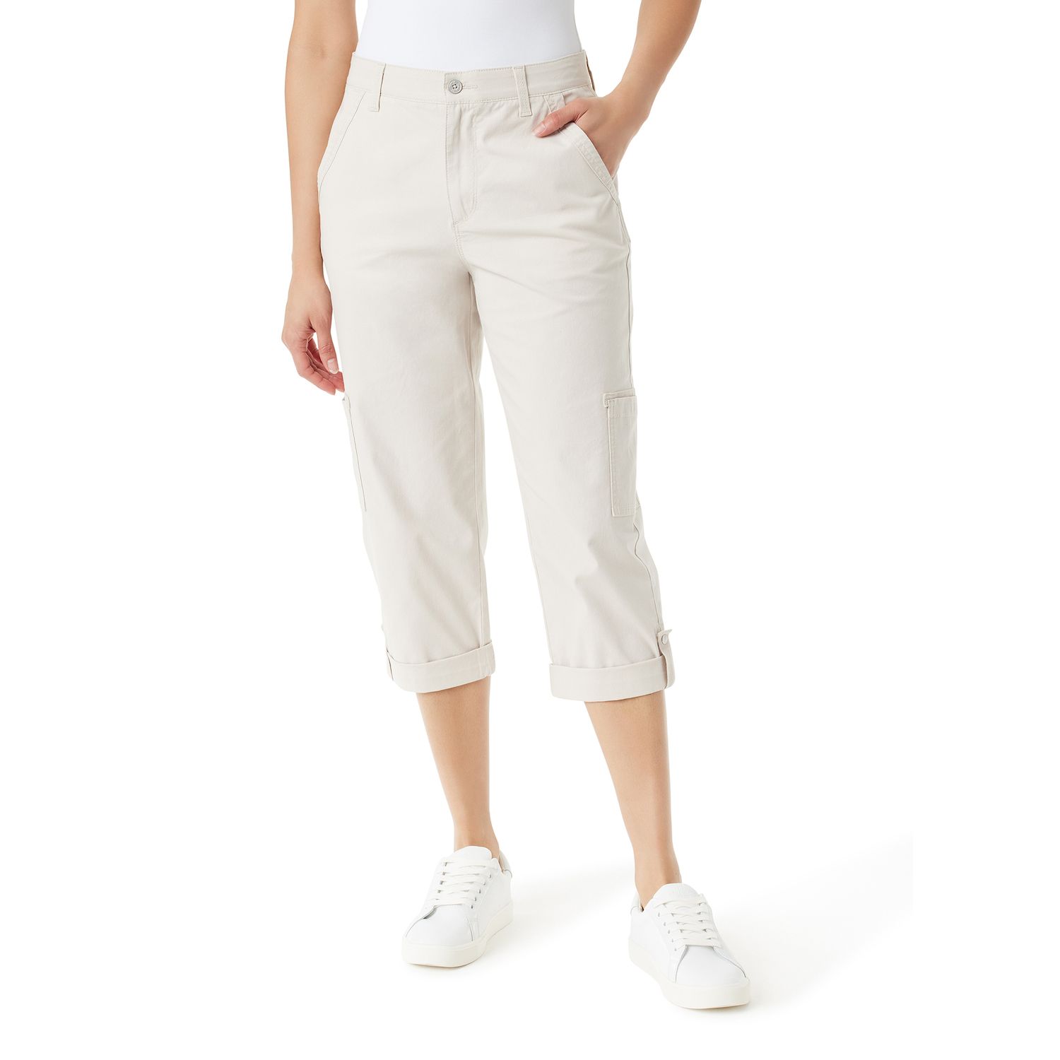 Pantalon Capri Gloria Vanderbilt - Coupe Parfaite Avec Ceinture Confort - Taille 6 (Moyenne) - Neuf étiqueté