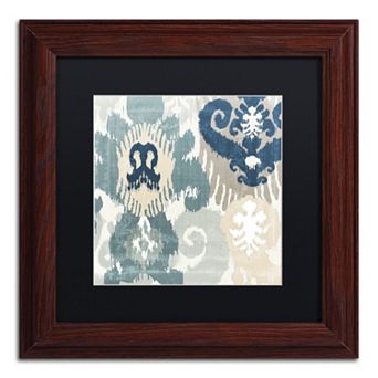 Trademark Fine Art Beach Curry III Traditional Framed Wall Art - Size 11x11