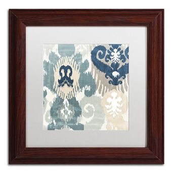 Trademark Fine Art Beach Curry III Traditional Framed Wall Art - Size 11x11